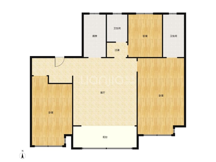 万科都荟沐语--建面 115m²