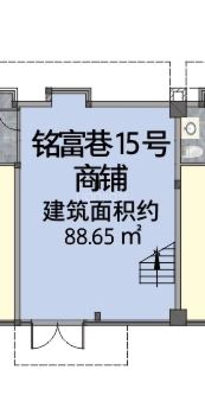铭泰·建粤商务中心--建面 88.65m²