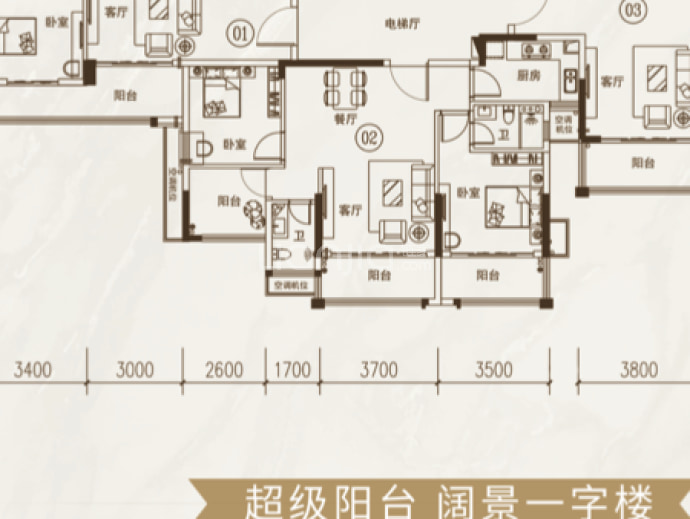 中宝温馨家园--建面 88.93m²