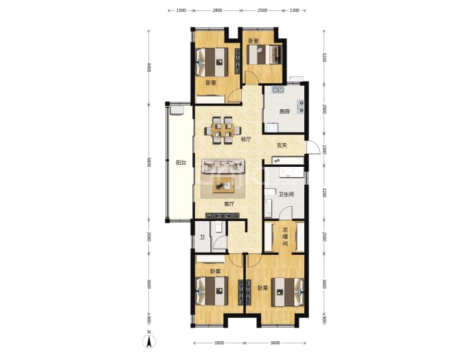 城投联投誉江南--建面 141m²