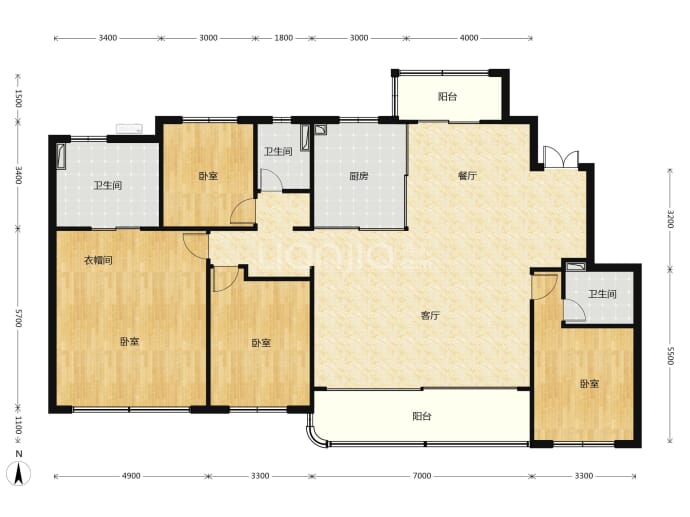 国贸蓉上--建面 178m²