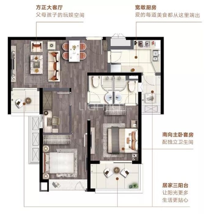 日月光伯爵天地--建面 94m²