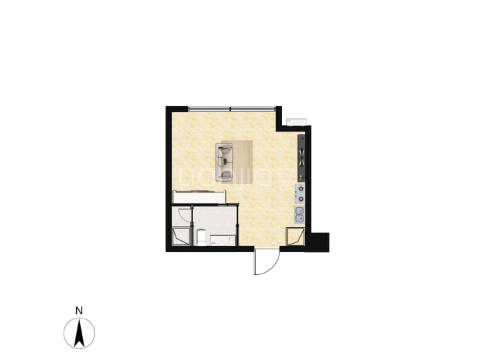 荣安芙蓉印月--建面 59m²