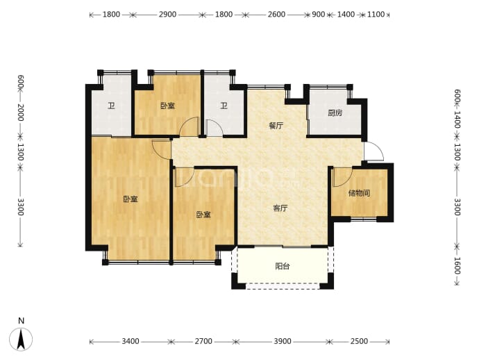 怡好·相伴里--建面 109m²