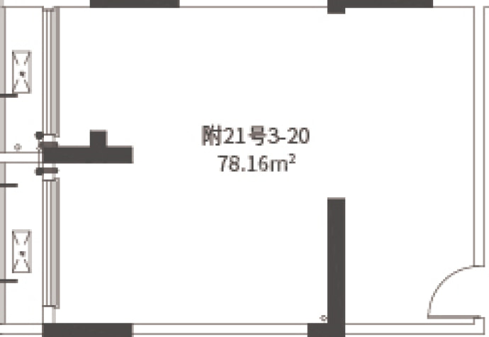 中国铁建玖城贰号--建面 78.16m²