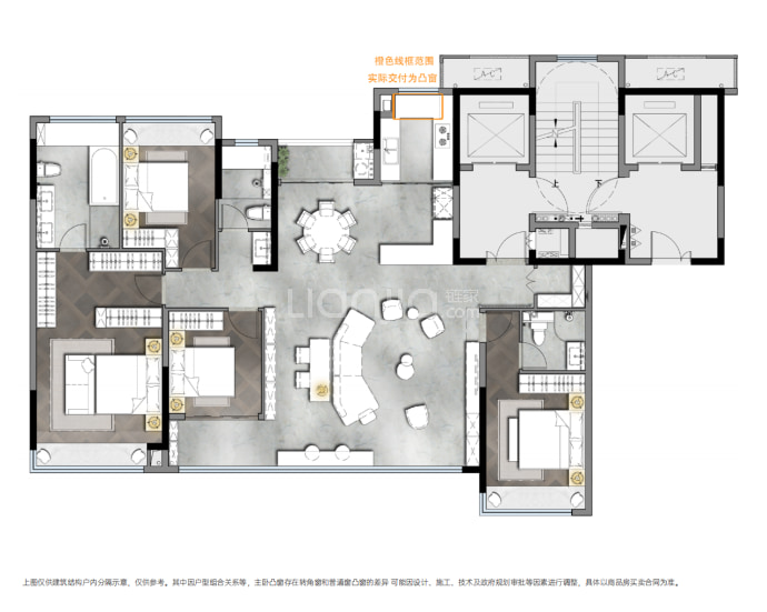 建发朗云--建面 170m²