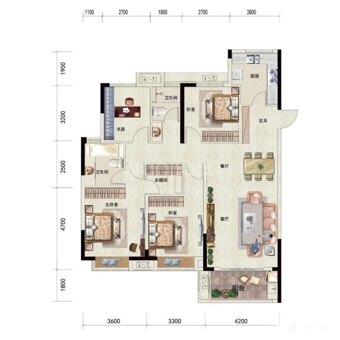 联投水乡小镇--建面 143m²