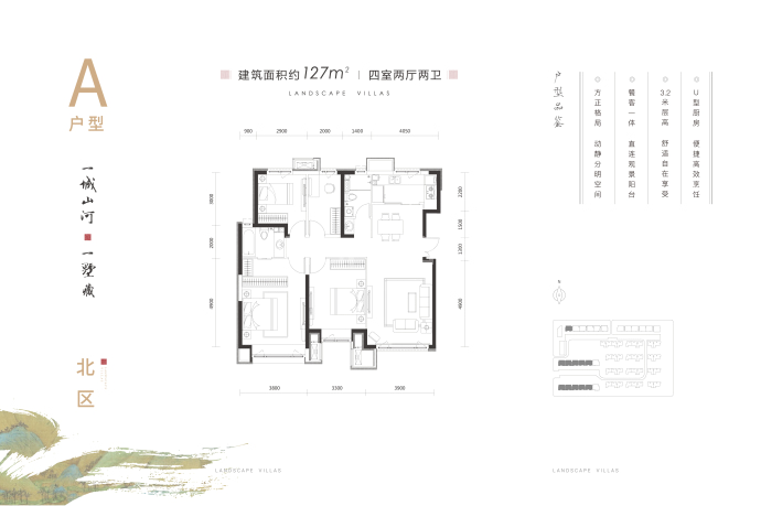 顺鑫颐和天璟--建面 127m²