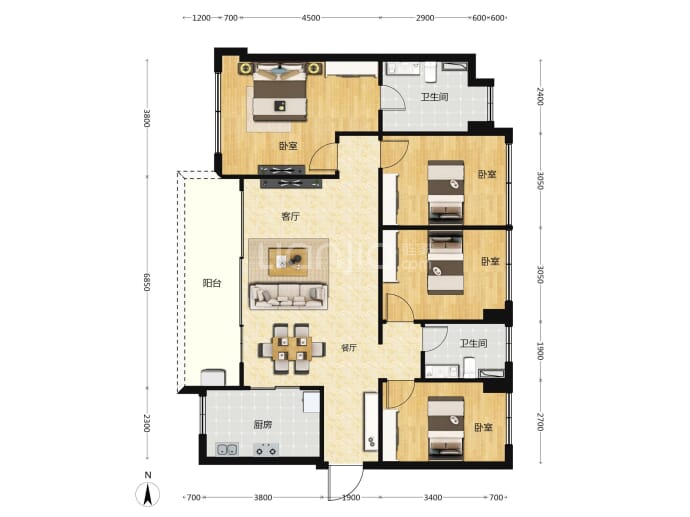 天府半岛--建面 142.18m²