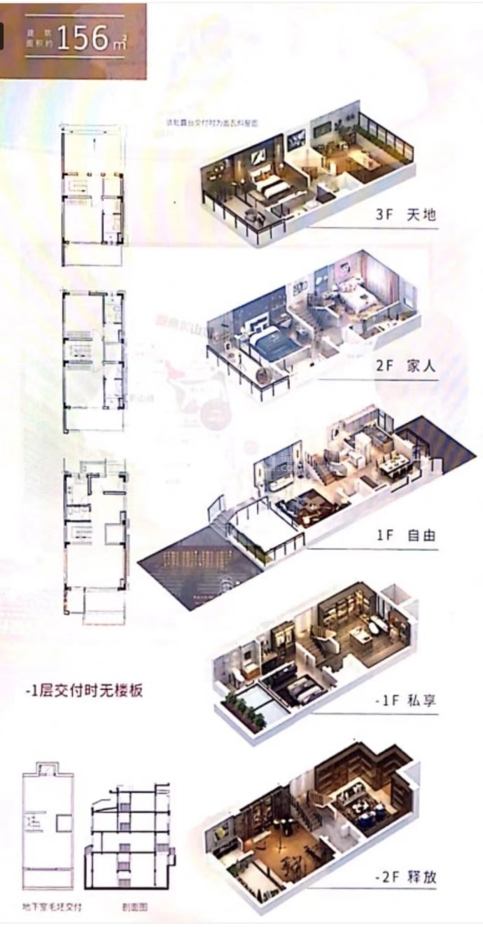 中南樾府--建面 156m²