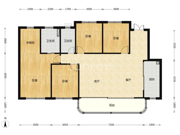 国贸蓉上--建面 143m²