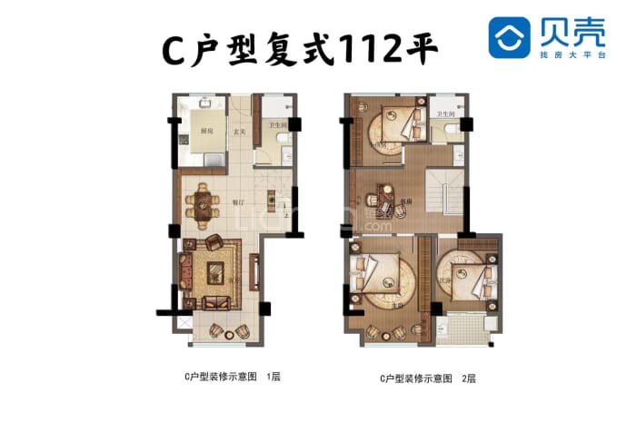 夏商新境界--建面 112m²