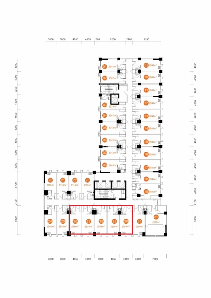红星国际公寓--建面 48m²