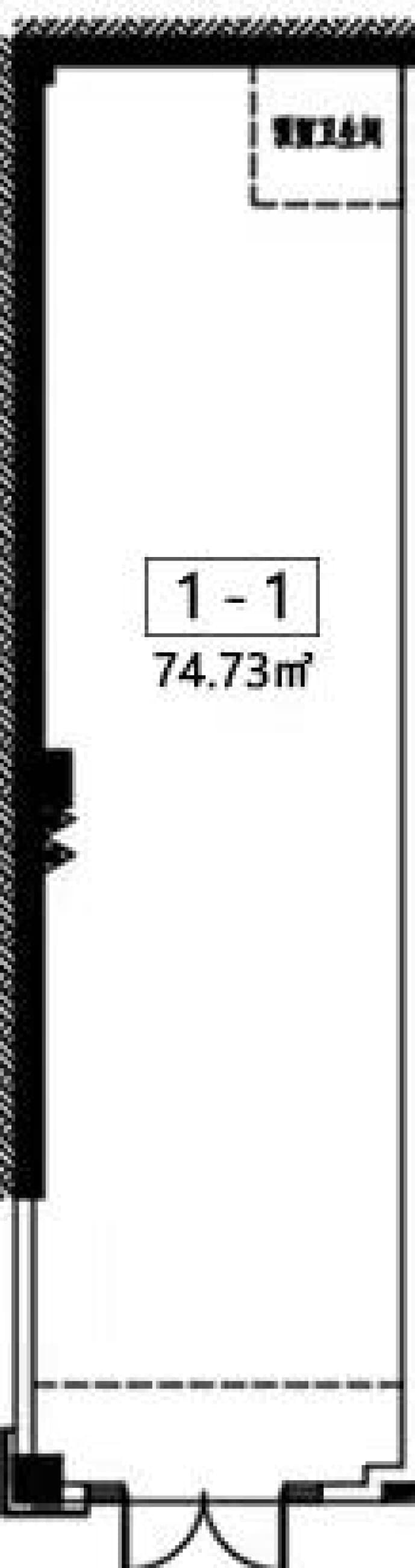 中国摩--建面 74.73m²