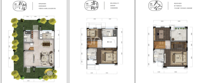 五矿万境水岸--建面 174m²