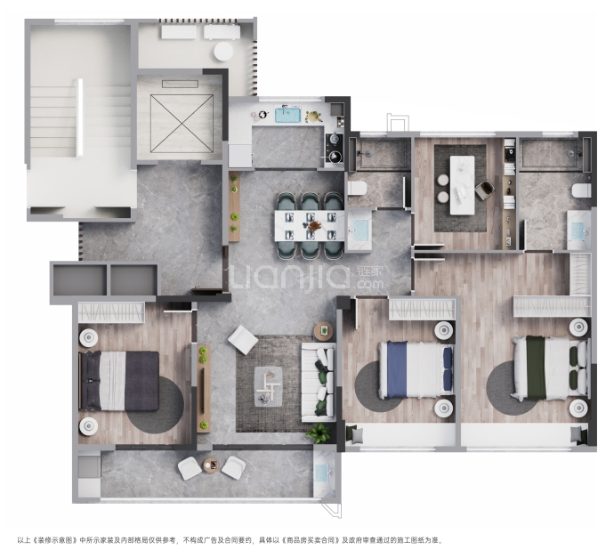 科大书香湖畔--建面 125m²