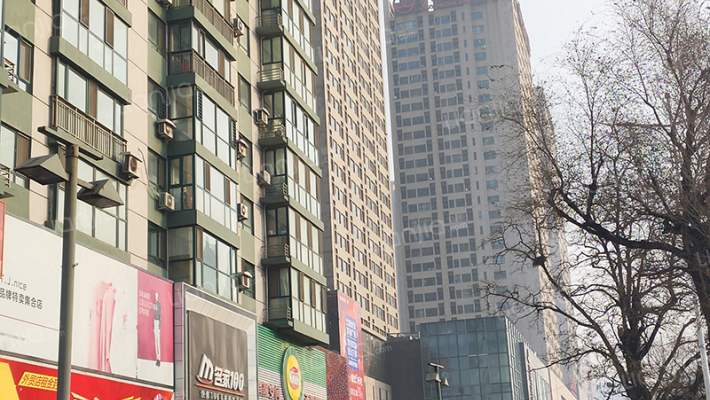 万达广场公寓外景图