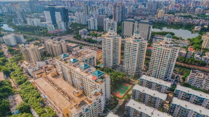 港湾花园外景图