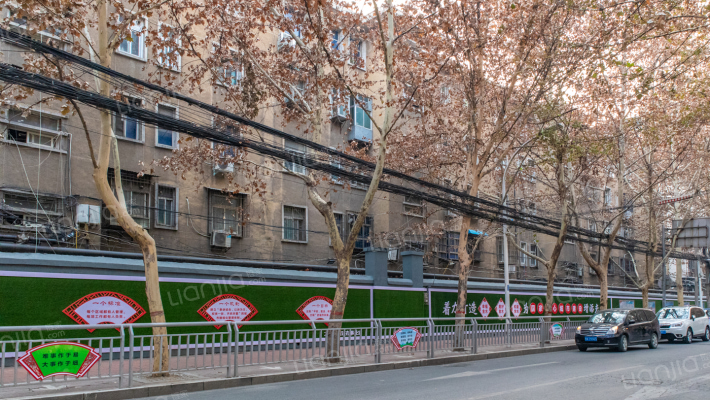 第七中学家属院外景图