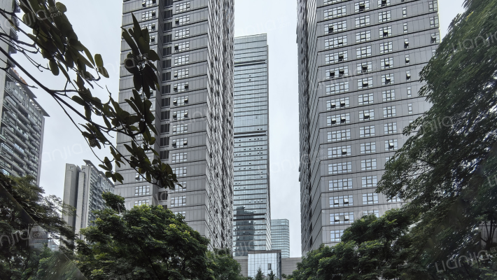 西部国际金融中心外景图