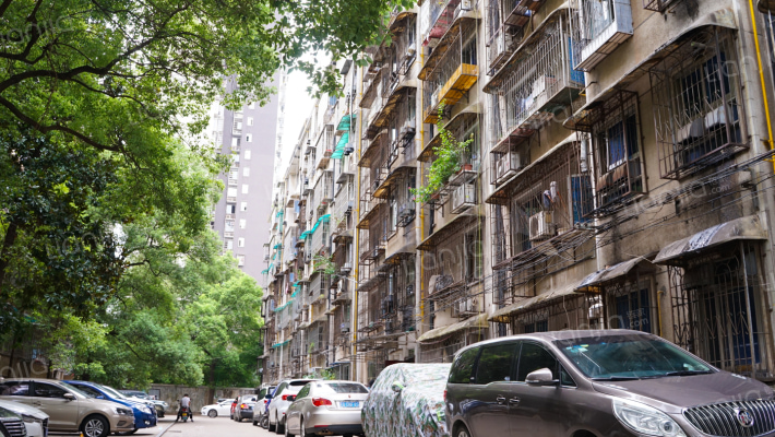 省轻安宿舍小区外景图