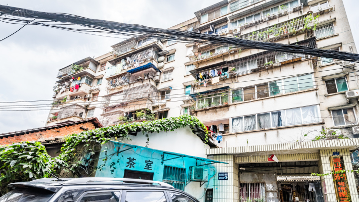 唐山路36-1号汽配三厂宿舍外景图