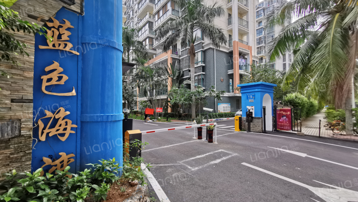 蓝色海湾外景图