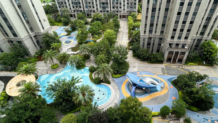 瓯江峯汇外景图