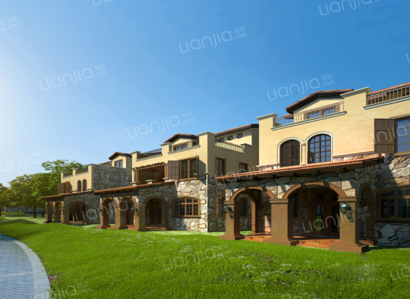 绿地与湖楼盘图片