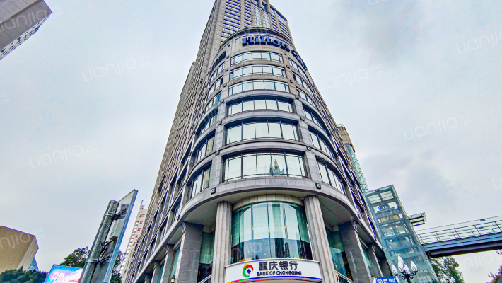 希尔顿商务大厦外景图