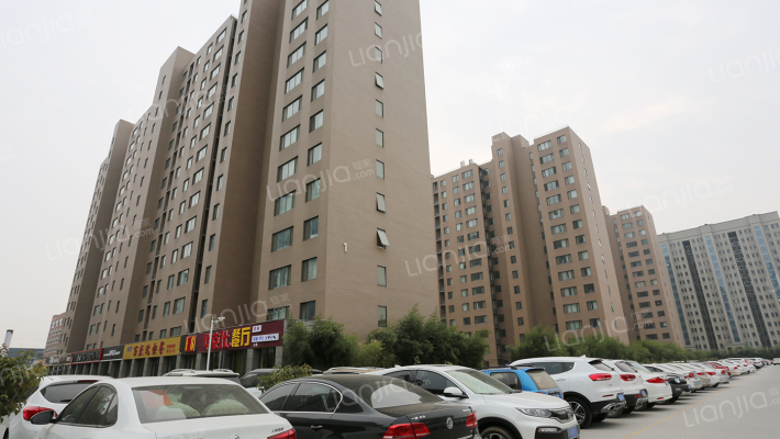 山东呼叫中心产业基地公寓楼外景图