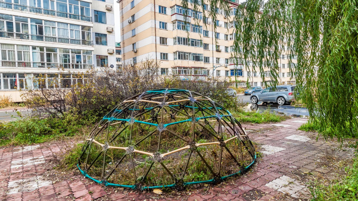 哈尔滨医科大学家属区外景图