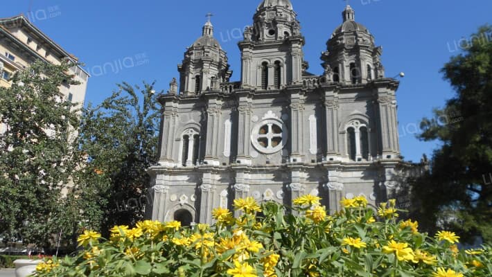甘雨胡同外景图