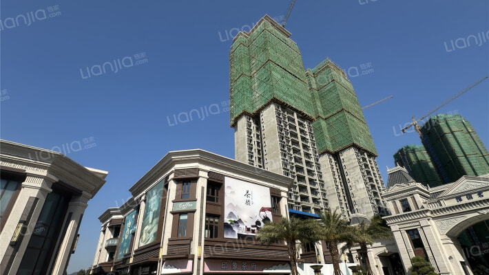 百万花城花园外景图