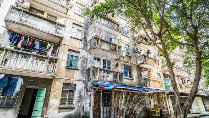 广西南宁机械厂中生活2区外景图