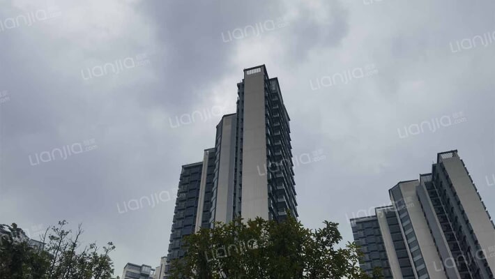 中海松湖云锦外景图