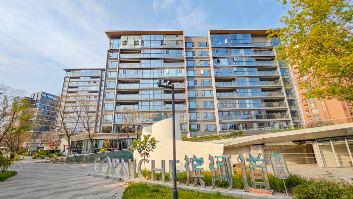 开元万科滨河道外景图