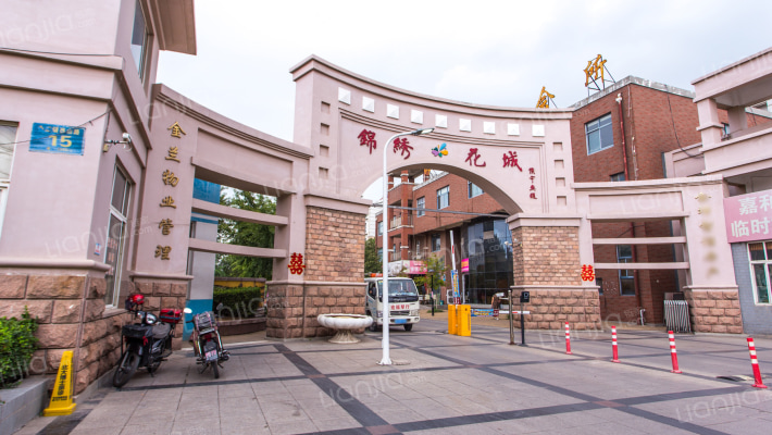 錦綉花城外景图