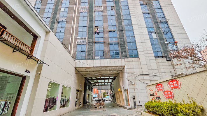 温州商业街外景图