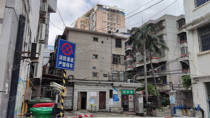 省农垦测试站宿舍外景图