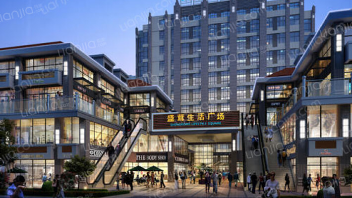 盛茸生活广场外景图