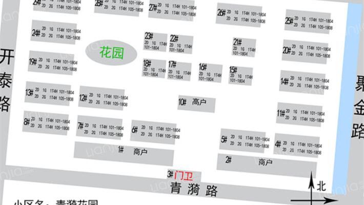 青漪花园外景图