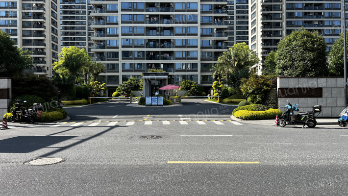 滨江沁语晓庭外景图