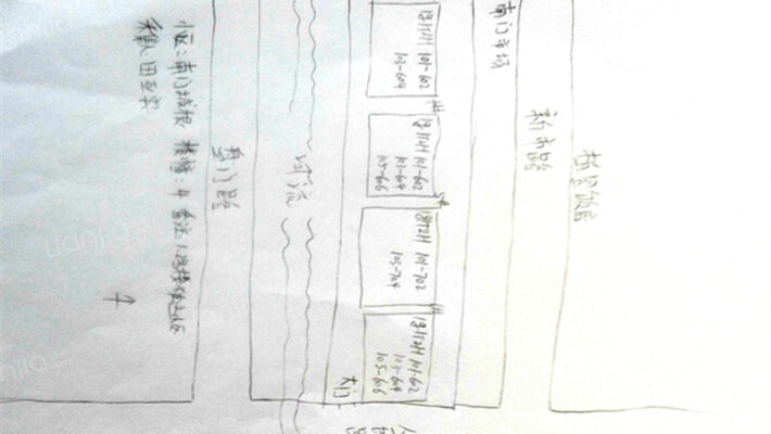 南门城根外景图