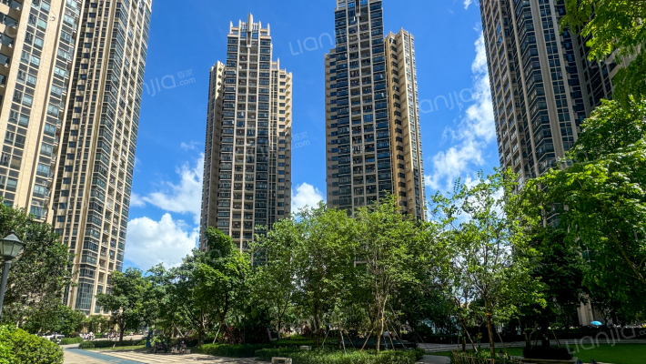 丁山河畔花园外景图