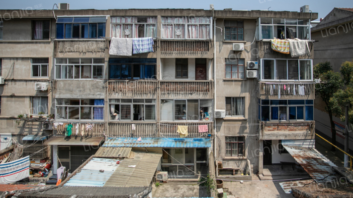 海陵新村外景图