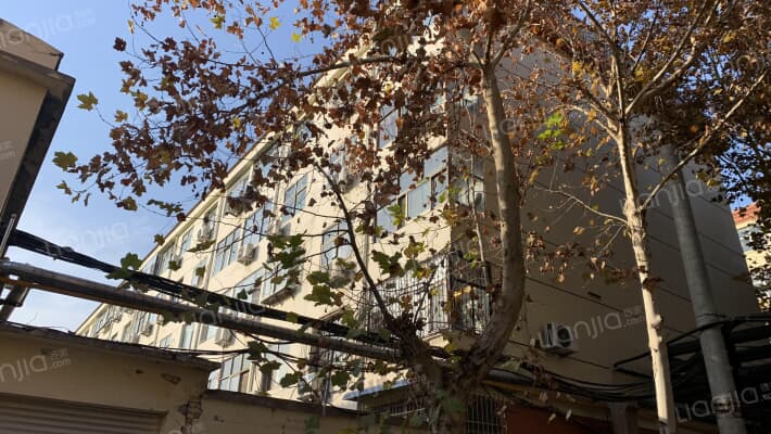 酒厂家属楼外景图