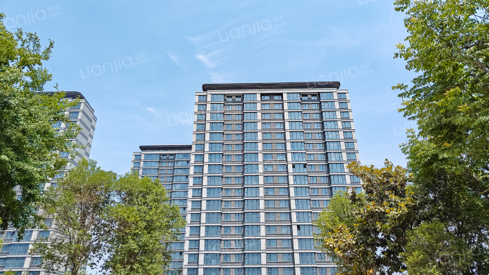 美的云与湖外景图