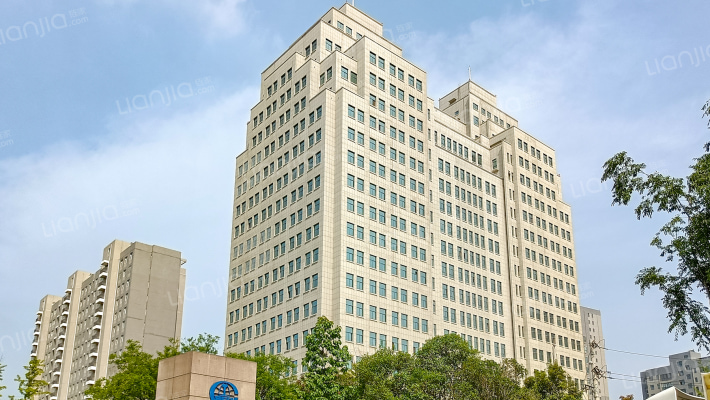 河南地矿高新大厦外景图