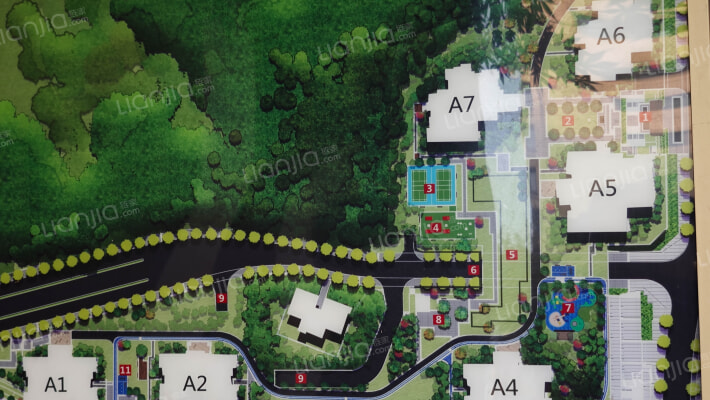 天生天城A区外景图